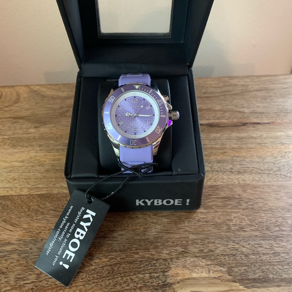 NWT KYBOE! light purple watch